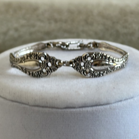 Vintage Silver Spoon Bracelet - Picture 9 of 13